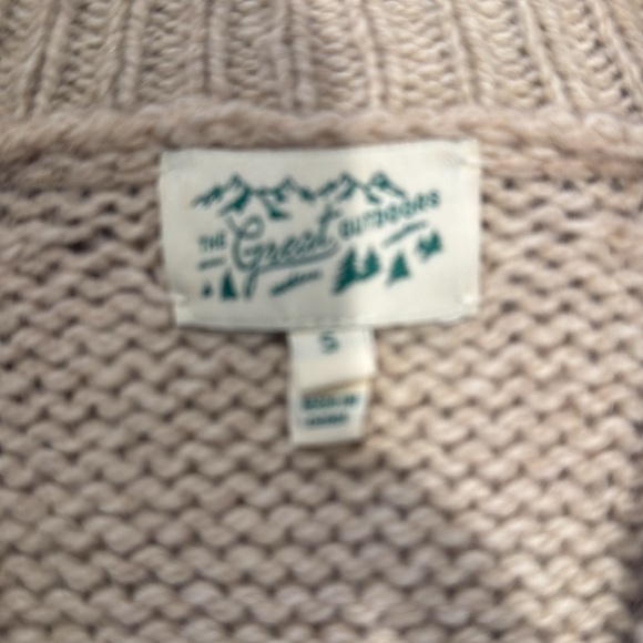 The GREAT. Zip up sweater - Picture 2 of 2